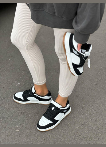 Чорні кеди жіночі чорні білі демісезонні повсякденні стильні класичні кросівки для дівчини No Brand