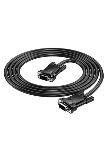 Кабель US11 VGA male to VGA male HD data cable(L=2M) Black Hoco (335807138)