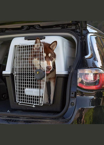 Переноска для собак та котів Atlas Professional 60 сіра до 45 кг 61x91x68 см 73060021 Ferplast (330636438)