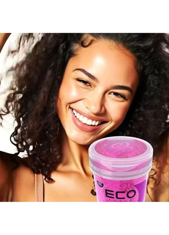 Гель для укладання Ecoco та стайлінгу кучерявого та хвилястого волосся всіх типів, сильна фіксація 473 мл CURL & WAVE Deliplus (351382452)