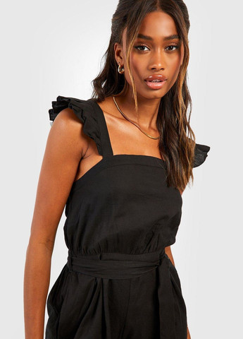 Комбінезон Boohoo чорний