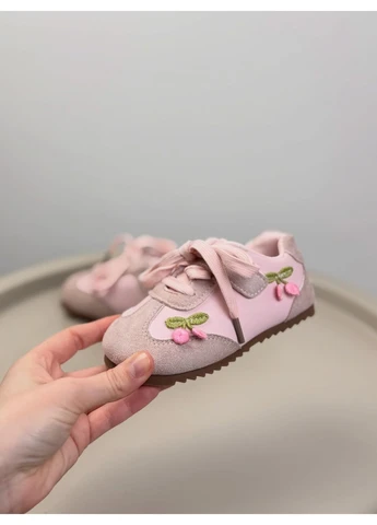 Дитячі кросівки рожеві 1772 No Brand (392094983)