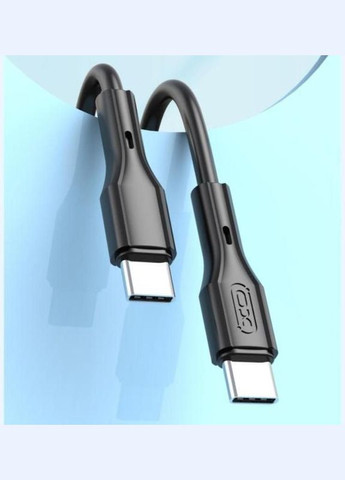 Кабель NBQ231B USB-C — USB-C (60 W) 1 метр чорний XO (293346985)