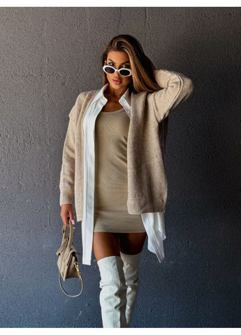 Бежевый кардиган Osoblyva