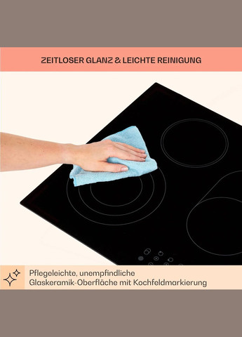 Варочная поверхность Virtuosa 5 Черный (10041117) Klarstein (338194844)