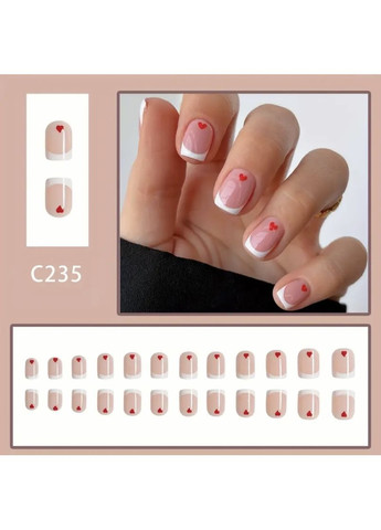 Накладні нігті, набір 24 шт No Brand (372114520)