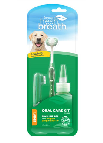 Набір для догляду за ротовою порожниною у собак Oral Care Kit Large (645095001299) TropiClean (267147613)