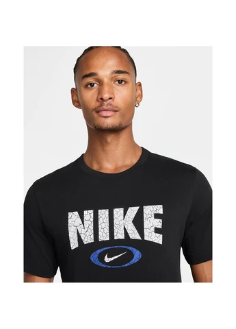 Чорна футболка чорна hj3594-010 Nike DRI-FIT FITNESS