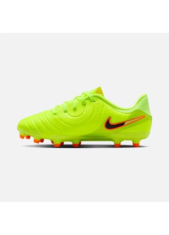Желтые детские бутсы jr legend 10 academy fg/mg жёлтый Nike