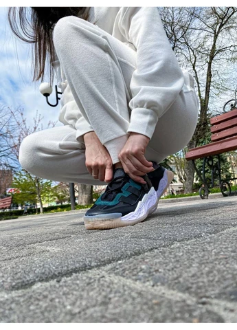 КРОСІВКИ ЖІНОЧІ ADIDAS NITEBALL WHITE BLACK GREEN АДІДАС НАЙТБОЛ БІЛІ No Brand білі демісезони (391944497)