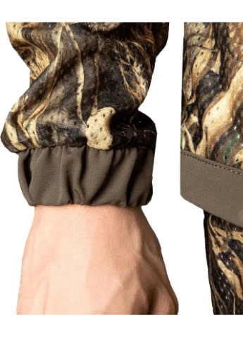 Комбинированный демисезонный костюм hunter vent grid камуфляж Camotec