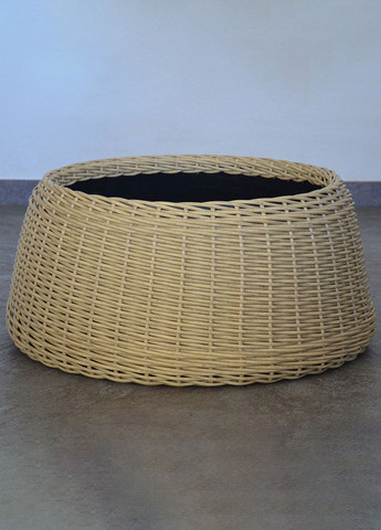 Спідниця для ялинки з ротанга ручної роботи, плетений кошик для декорування ялинки, підставка під ялинку. Handmade (361894080)