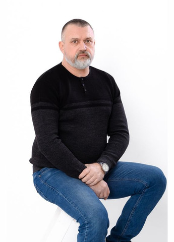 Темно-сірий демісезонний светр чоловічий (p-16500) Носи своє