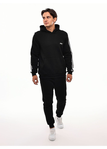 Черный спортивный костюм мужской NEW KROP