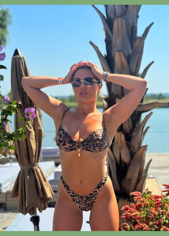 Желтый летний купальник Garna