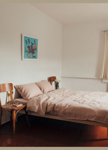 Комплект білизни з льону Lace євро-Максі, Style Без Резинки Leglo (300370224)