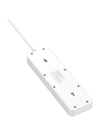 Фільтр живлення Premium (PR-SC5614W) 5 розеток, 6 USB AUTO ID, 2 м, білий, 2500 Вт, вогнетривкий пластик Prologix (354737050)