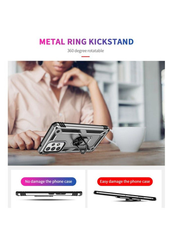 Чохол Robot Ring для Samsung Galaxy A53 5G Silver Cosmic (304730358)