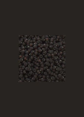 Бисер чешский Блестящий матовый 187 / 17140 калибр 10/0 Темно Упаковка 5 грамм Preciosa (316918126)