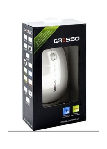 Мышь GM-895U USB White Gresso (346490811)