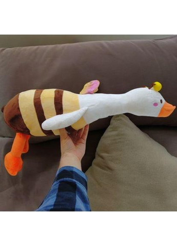 Мягкая игрушка "Гусь-обнимусь" в костюме пчелки (65 см) МІС (354825213)