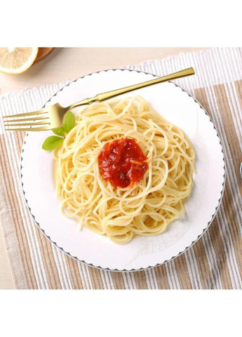 Набор столовых приборов 10791 4 предмета золотистый No Brand (324031662)