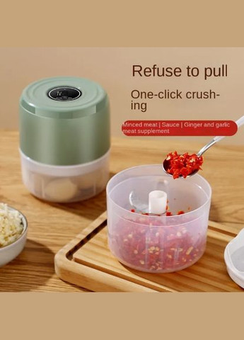Електричний блендер подрібнювач їжі міні бездротовий електричний подрібнювач овочів Ecko Function (296107875)