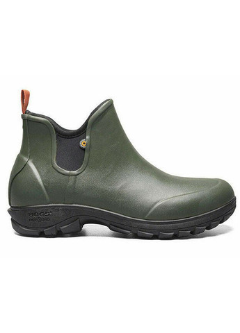 Зеленые мужские дождевые ботинки Bogs