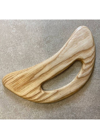 Гуаша массаж для тела большая 10×20 см скребок из натурального дерева, массажер Artfactory (361861020)