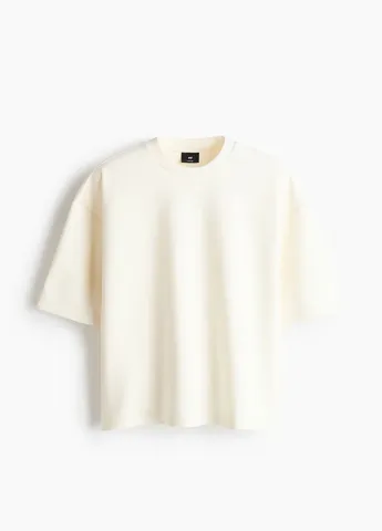 Молочна футболка H&M