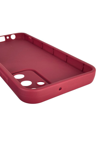 Чохол силіконовий Soft Touch для Galaxy A05S (SM-A057) бордовий (Повний захист камери) Samsung (366389443)