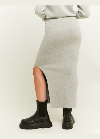 Серая однотонная юбка Tally Weijl