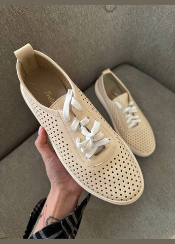 Бежеві кеди жіночі Prellesta