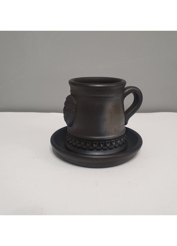 Чашка для кофе из чёрной глины No Brand (323014604)