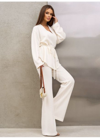 Ангоровый костюм кимоно с брюками клеш No Brand (369588668)