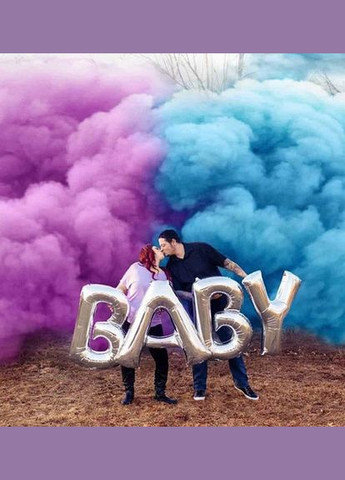 Кольоровий дим Gender Party 60 сек для визначення статі дитини Гендер Паті Maxsem Boy 60 сек, Рожевий+Блакитний, густий No Brand (327368292)