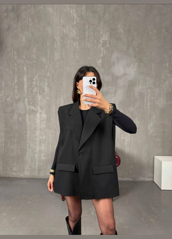 Жилетка з поясом No Brand (322288773)