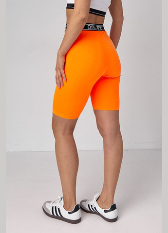 Велосипедні жіночі шорти з високою талією - синій Lurex (293293039)