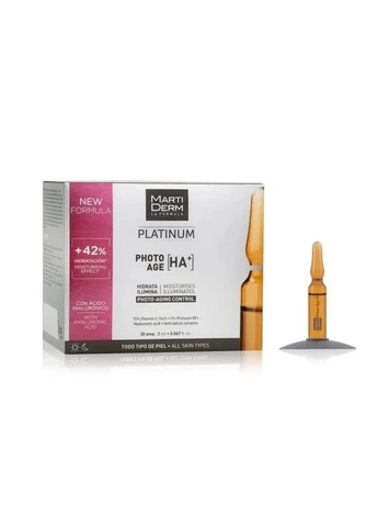 Ампулы Platinum PHOTO-AGE, Marti Derm, защита от солнца, 30 шт по 2 мл MartiDerm (361118028)