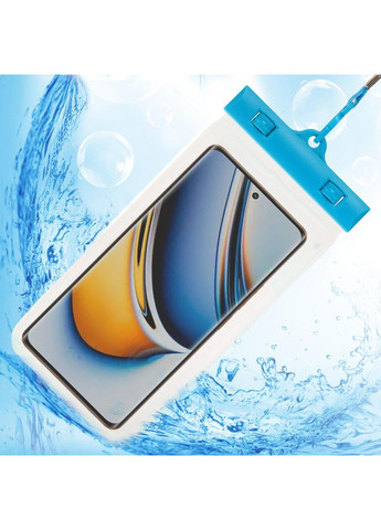 Чохол-гаманець на шию водонепроникний D3850 (TPU, внутрішні розміри-17x9см, синій) SP-Sport (369925186)