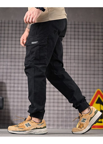 Міські штани карго Black No Brand (355336239)