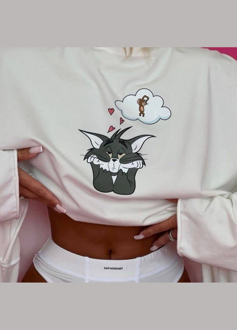 Белый свитшот женский Milani (314903877)