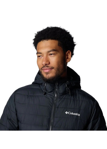 Чорна куртка чоловіча powder lite™ ii hooded black 2086944010 Columbia