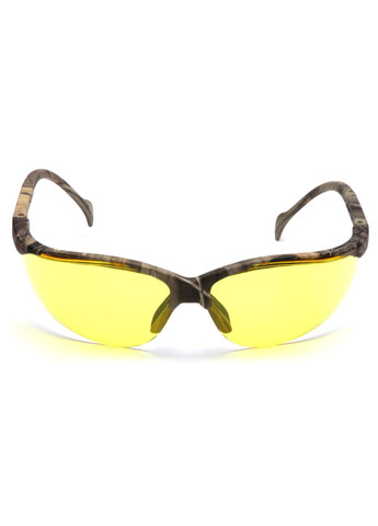 Окуляри захисні в камуфльованій оправі Venture-2 Camo (amber) жовті Pyramex (370271247)