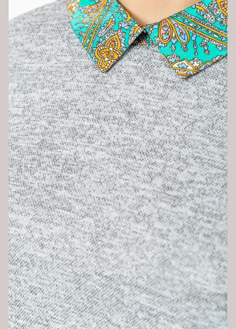Серая блуза женская обманка Fashion Girl 230R542-1