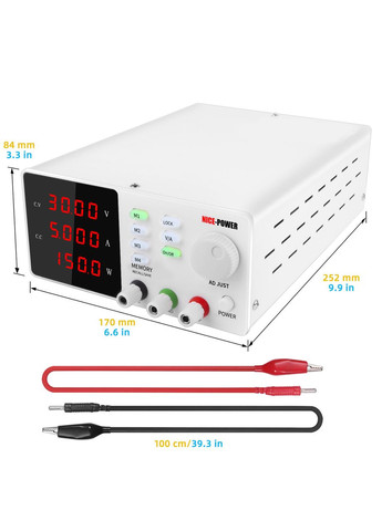 Импульсный лабораторный блок питания SPPS-S305 черный SPS (369608363)