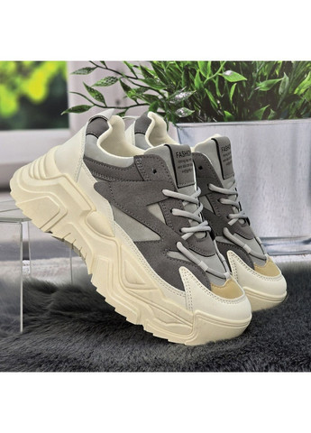 Кроссовки женские Dual серые демисезоны (360897940)