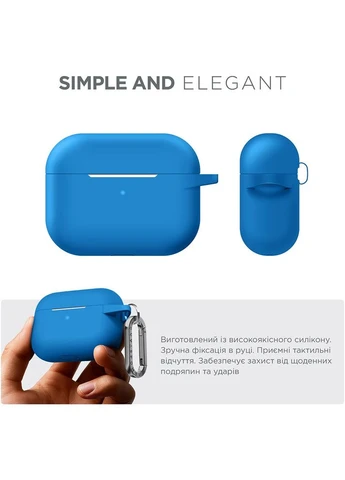Чохол для навушників Apple Airpods Pro Blue (ARM56073) ArmorStandart (323133366)