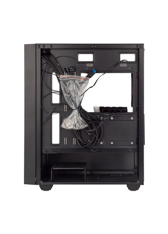 Корпус E107 Tempered Glass Black без БЖ Prologix (347586461)