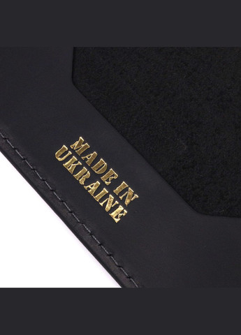 Матова обкладинка на паспорт у вінтажній шкірі Україна 16725 Чорна Grande Pelle (297129759)